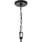 Progress Lighting Winslett Collection Black Five-Light Chandelier P400206-031 - alternate 3
